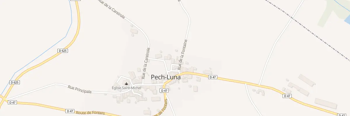 Plan du 2 Rue de Derrière à Pech-Luna
