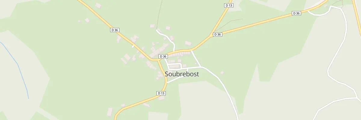 Plan du 3 Pas de l’Eglise à Soubrebost