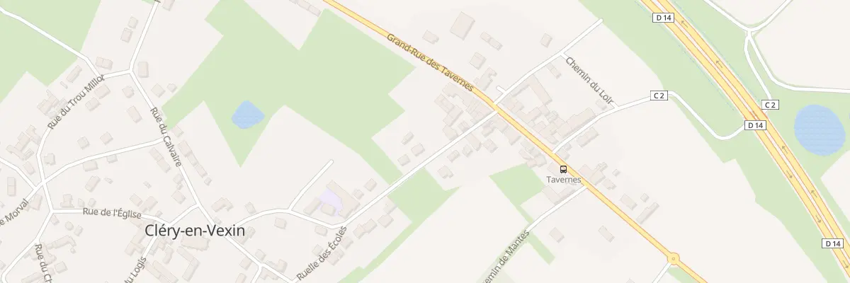 Plan du 10 Rue de la Fontaine d’Ascot à Cléry-en-Vexin