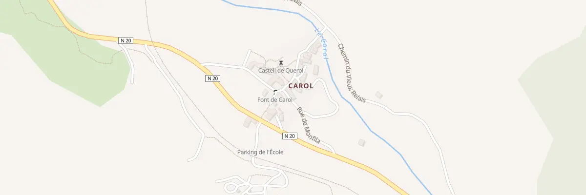 Plan du 9001 Carol à Porta