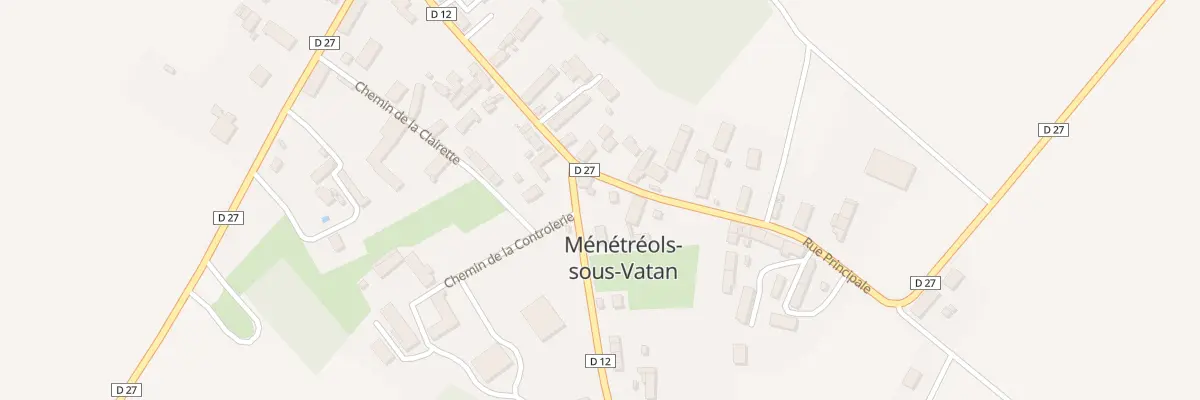 Plan du 5028 Le Bourg à Ménétréols-sous-Vatan