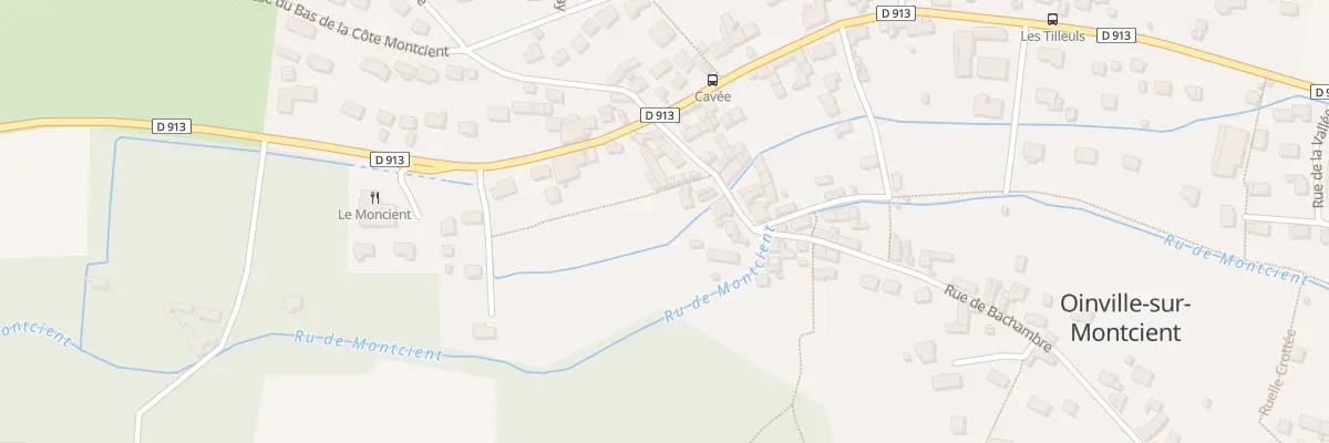 Plan du 39 Rue de Bachambre à Oinville-sur-Montcient
