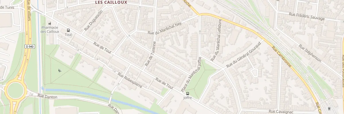 Plan du 37 Rue du Mal Kellermann à Calais