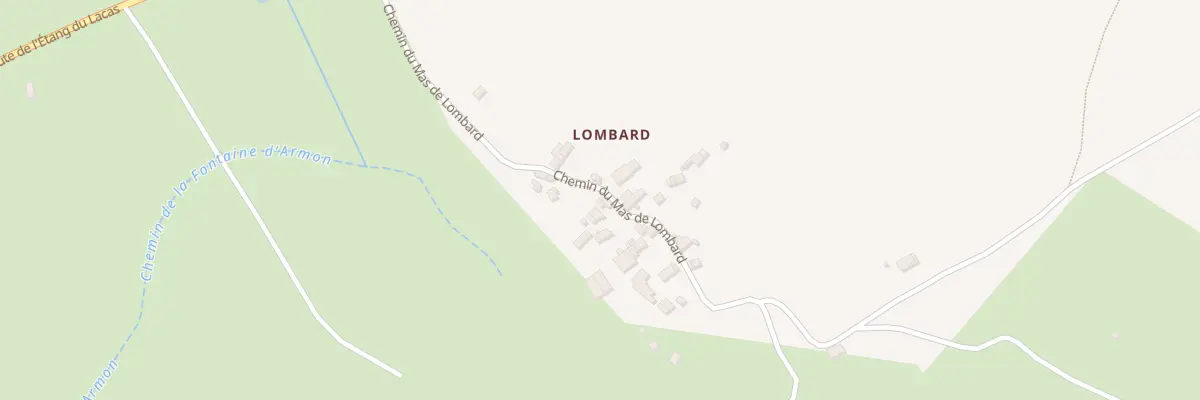 Plan du 5003 Lombard à Puylagarde