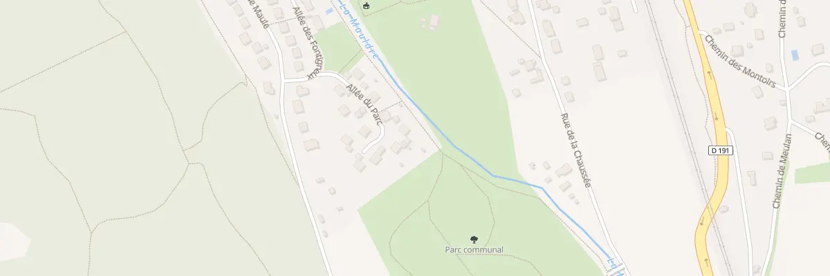 Plan du 8 All du Parc à Aulnay-sur-Mauldre