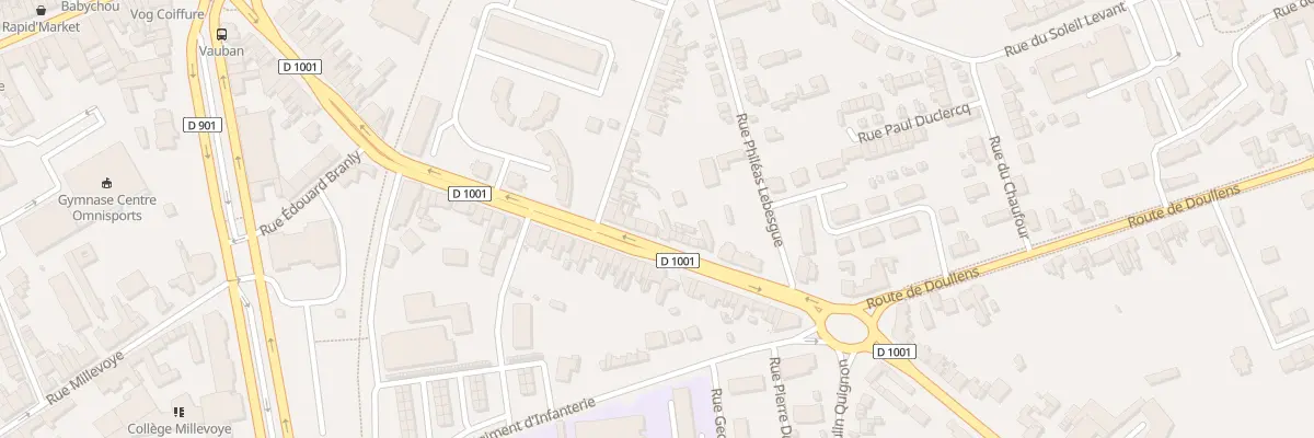 Plan du 45 Av du General Leclerc à Abbeville