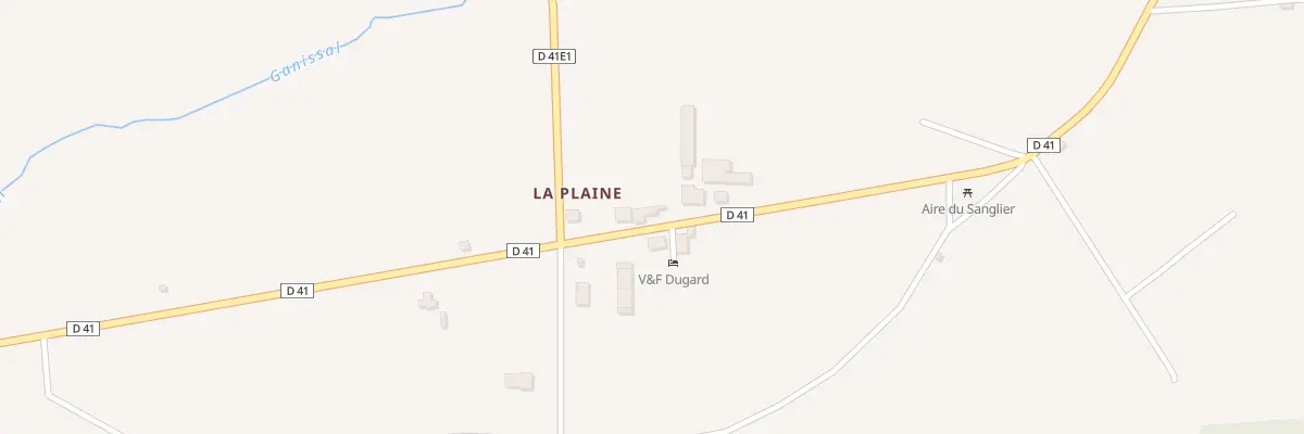 Plan du 5102 La Plaine à Astaillac