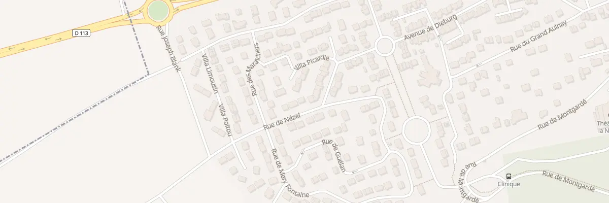 Plan du 24 Rue de Nézel à Aubergenville