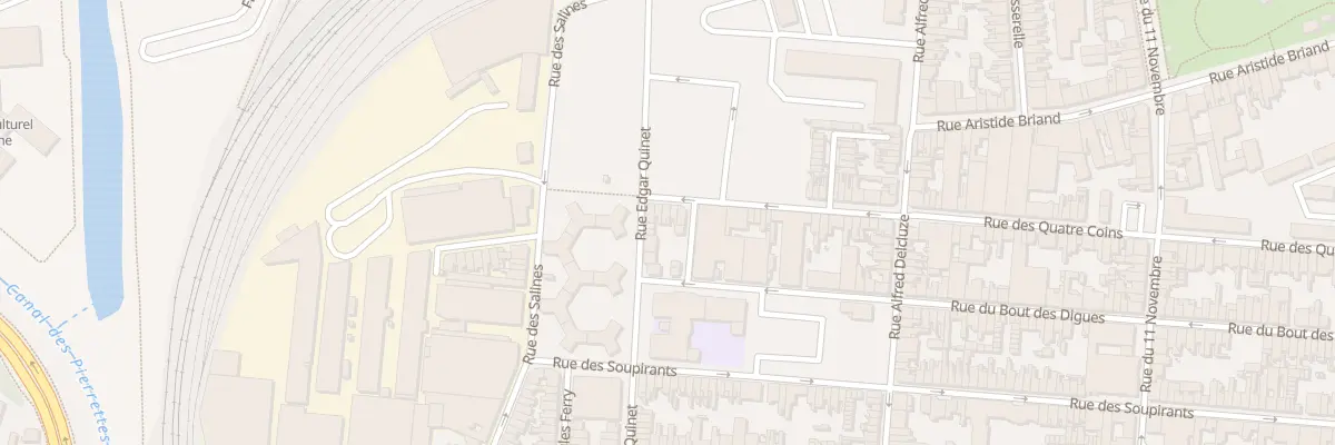 Plan du 199 Rue des Quatre Coins à Calais