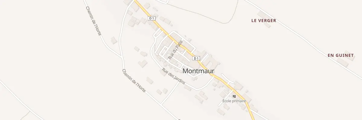 Plan du 8 Rue du Marin à Montmaur