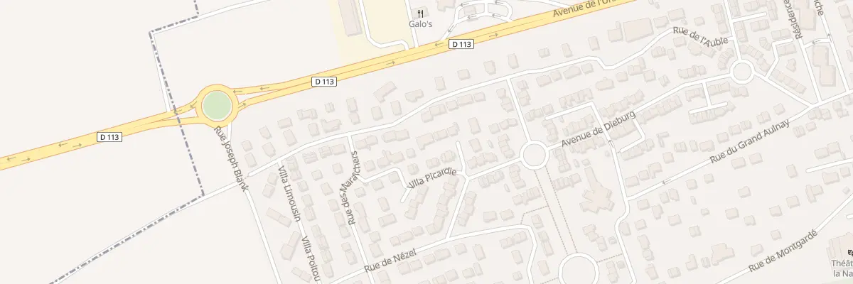 Plan du 11 Rue des Moissonneurs à Aubergenville