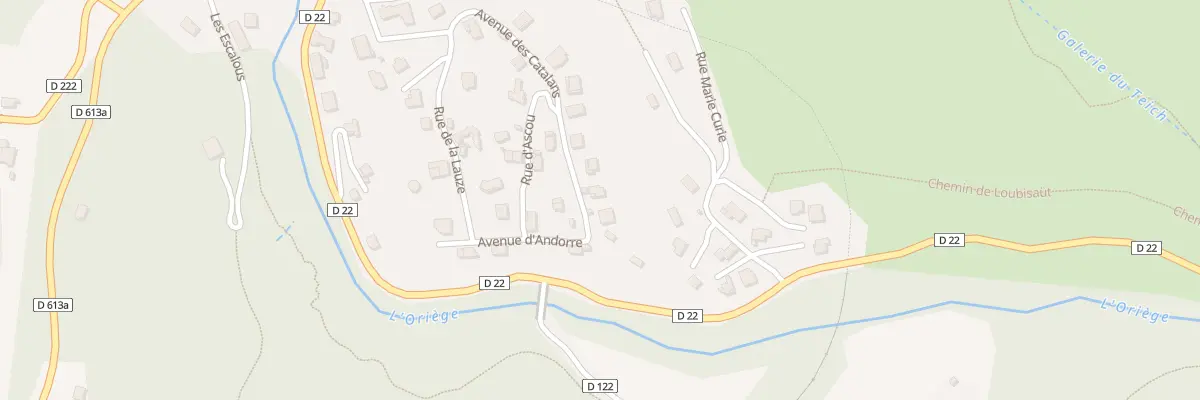 Plan du 13 Av des Catalans à Ax-les-Thermes