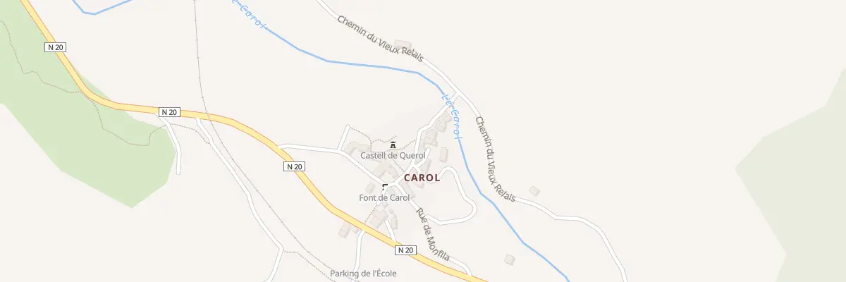 Plan du 14 Rue du Château à Porta