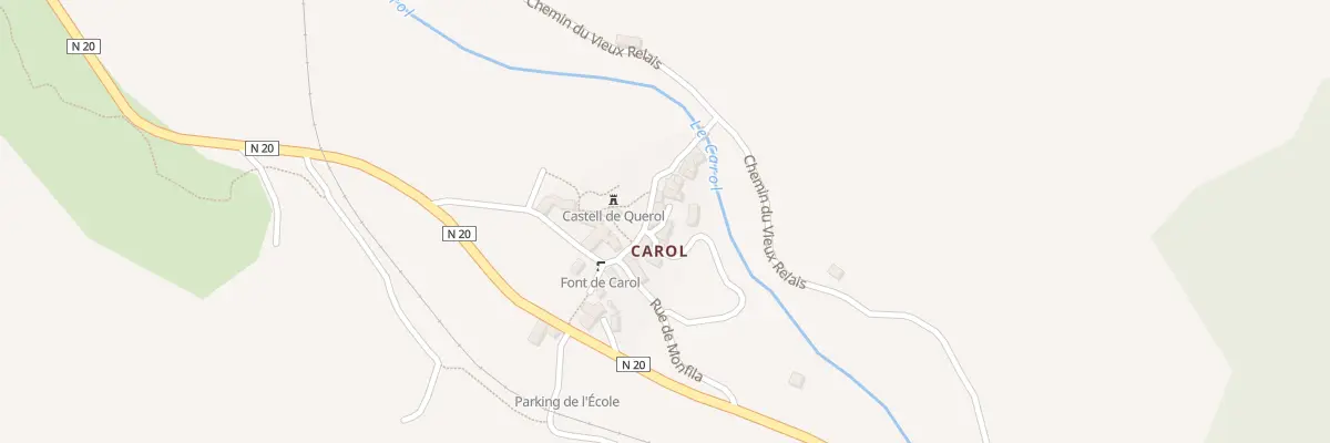Plan du 10 Rue du Château à Porta