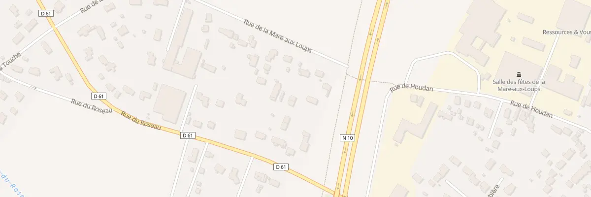 Plan du 3A Rue de la Mare aux Loups au Perray-en-Yvelines