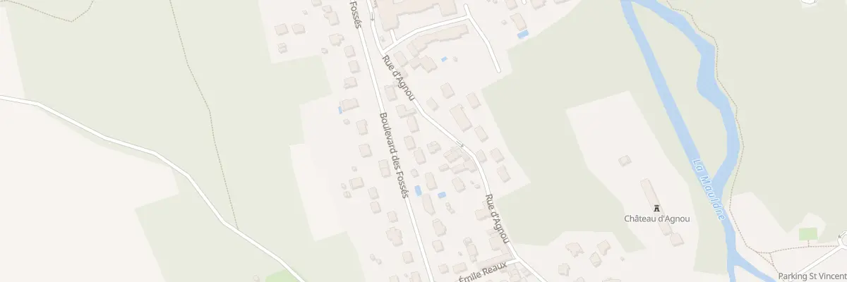 Plan du 70 Bd des Fossés à Maule