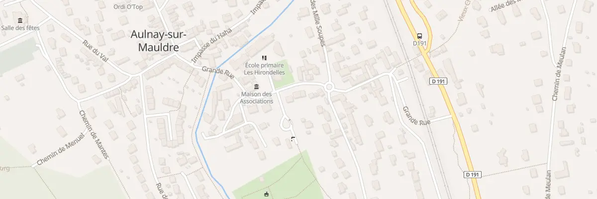 Plan du 5B Gr Grande Rue à Aulnay-sur-Mauldre