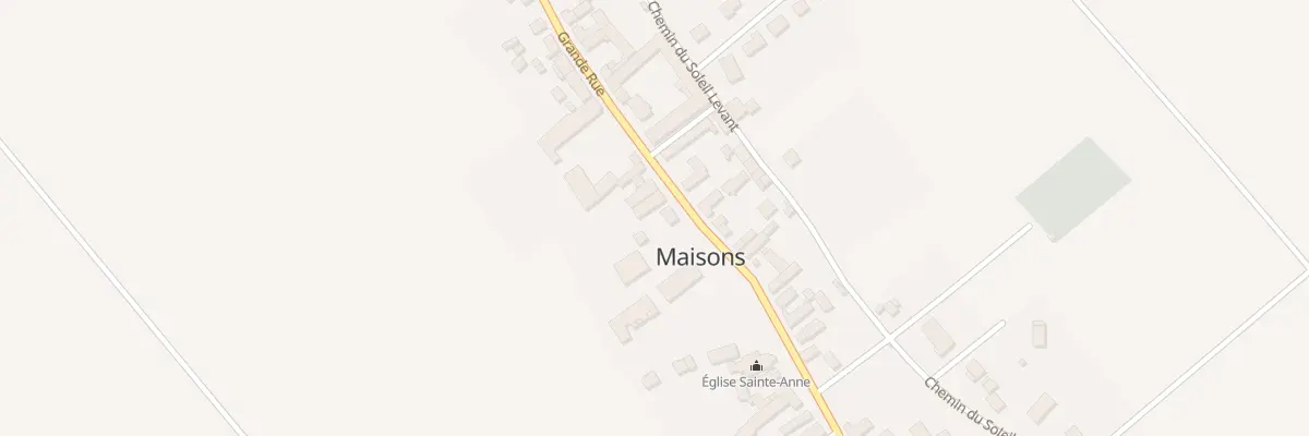 Plan du 44 Grande Rue à Maisons