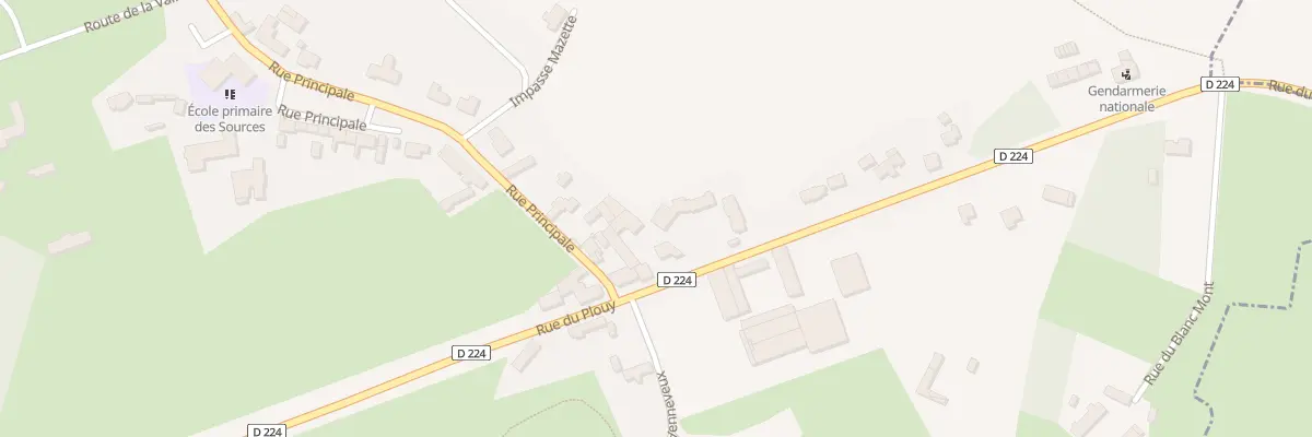 Plan du 30 Rue du Blanc Mont à Colembert