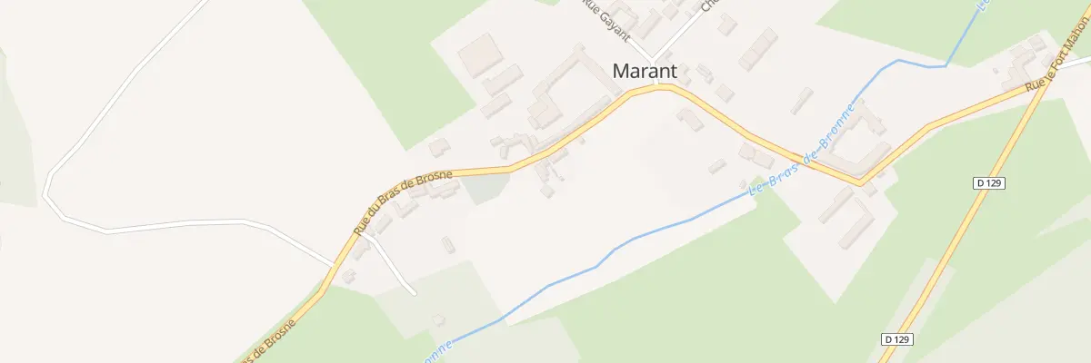 Plan du 29 Rue du Bras de Brosne à Marant