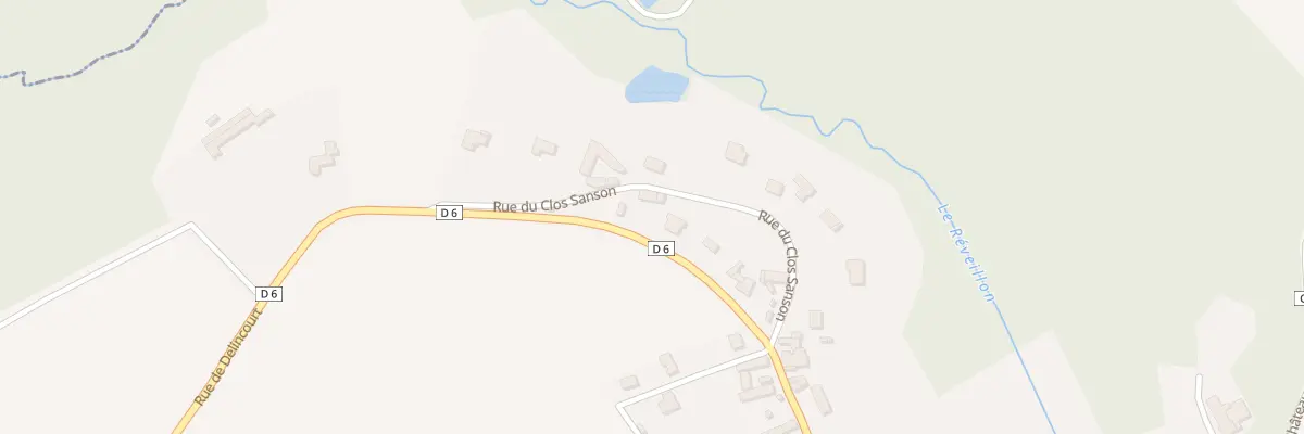 Plan du 5 Rue du Clos Sanson à Reilly