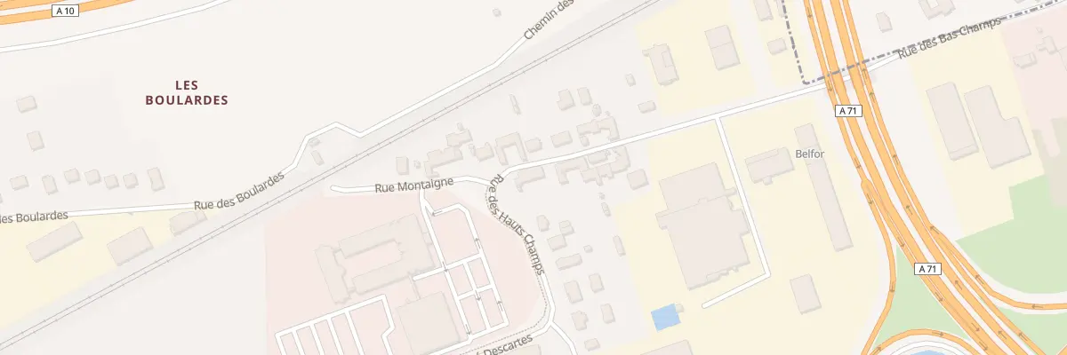 Plan du 56B Rue de l’Enfer à La Chapelle-Saint-Mesmin