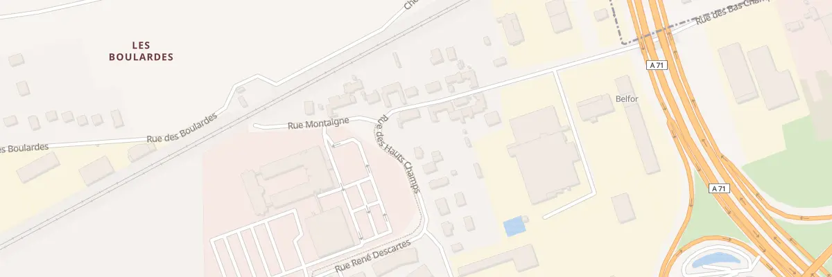 Plan du 56E Rue de l’Enfer à La Chapelle-Saint-Mesmin