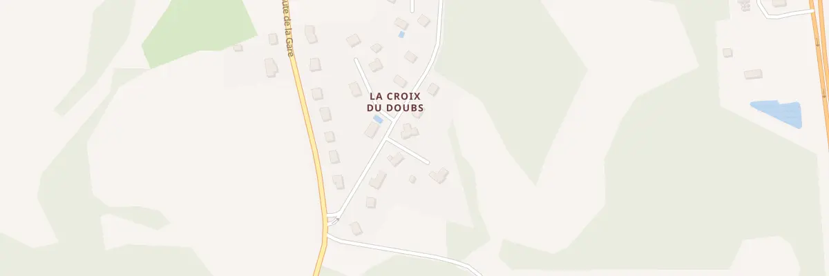 Plan du 12 La Croix du Doubs à Gimel-les-Cascades
