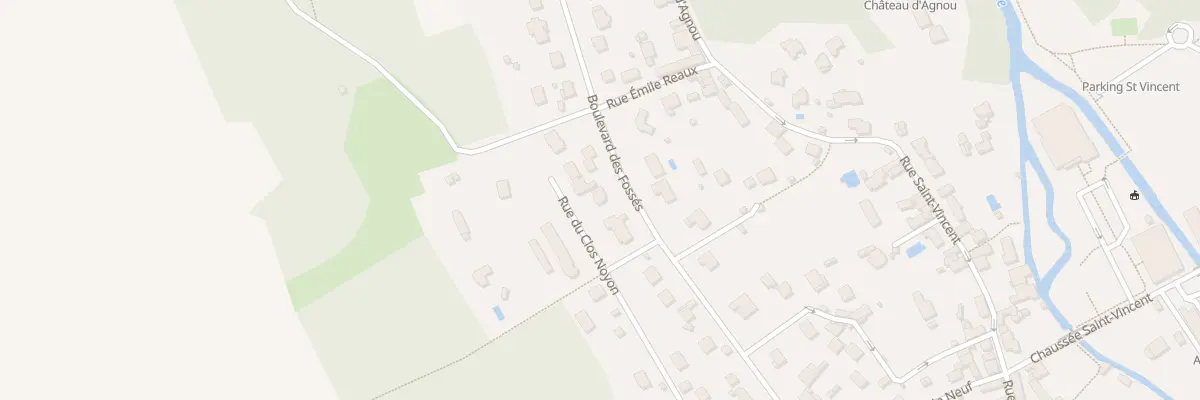 Plan du 39 Bd des Fossés à Maule