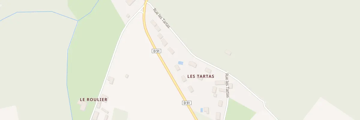 Plan du 5032 Tartas à Saint-Loup