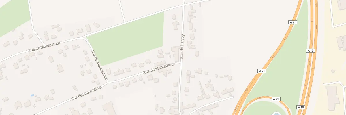 Plan du 22 Rue de Darvoy à Ingré