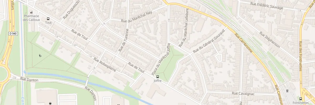 Plan du 51 Rue du Mal Kellermann à Calais