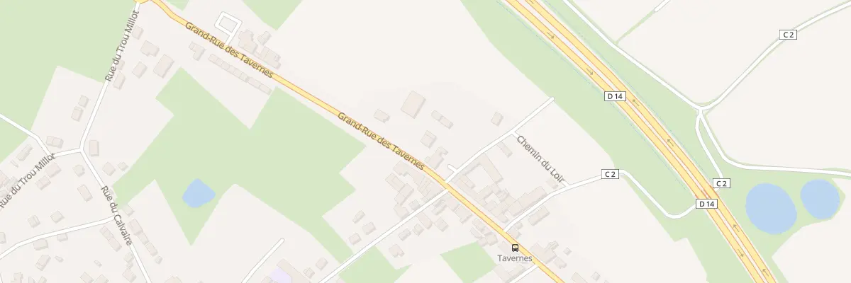 Plan du 10 Gr Grande Rue des Tavernes à Cléry-en-Vexin