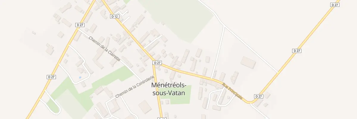 Plan du 23 Rue Principale à Ménétréols-sous-Vatan