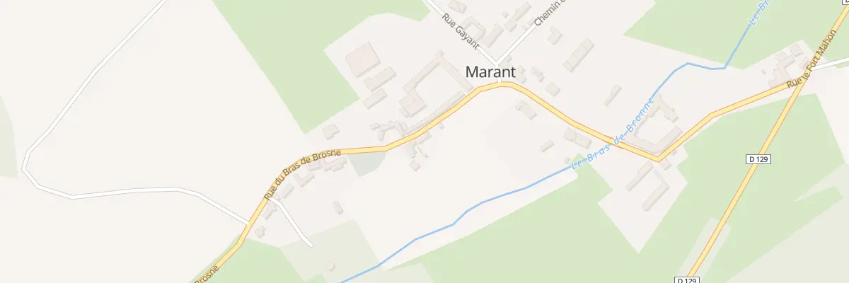 Plan du 27 Rue du Bras de Brosne à Marant