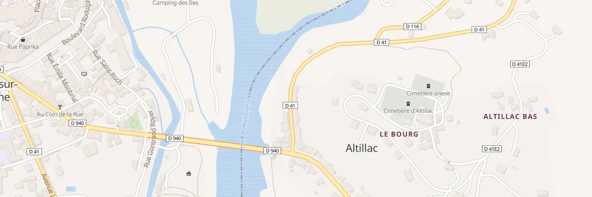 Plan du 5022 Rue des Armistices à Altillac