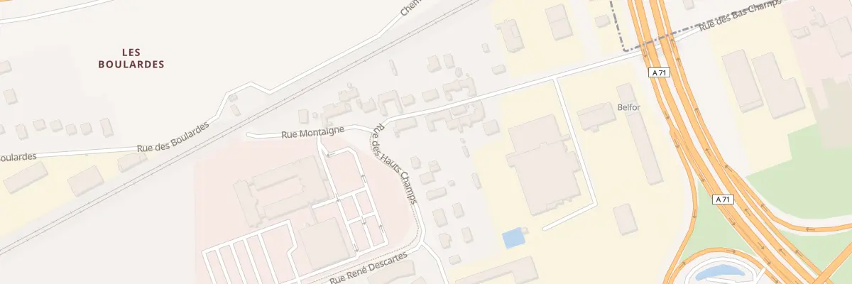 Plan du 56D Rue de l’Enfer à La Chapelle-Saint-Mesmin