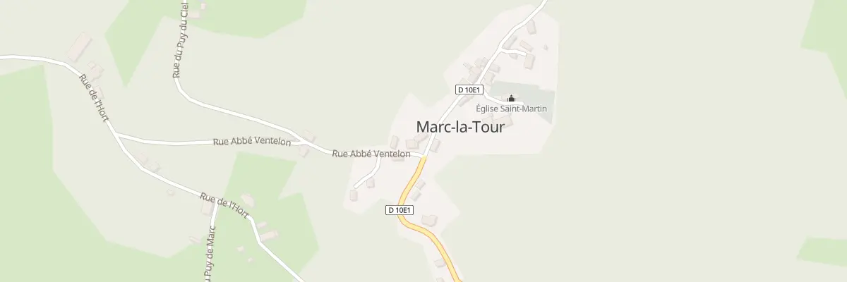 Plan du 2 Rue Abbé Ventelon à Lagarde-Marc-la-Tour