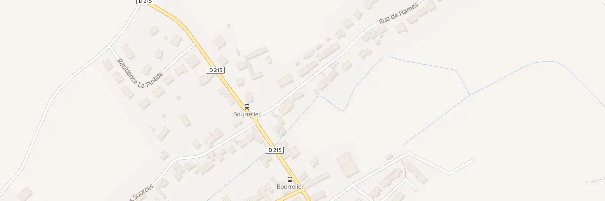Plan du 4385 Rue de Hames à Hames-Boucres