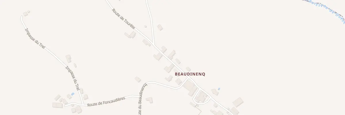 Plan du 5040 Le Bugarel à Campagnac