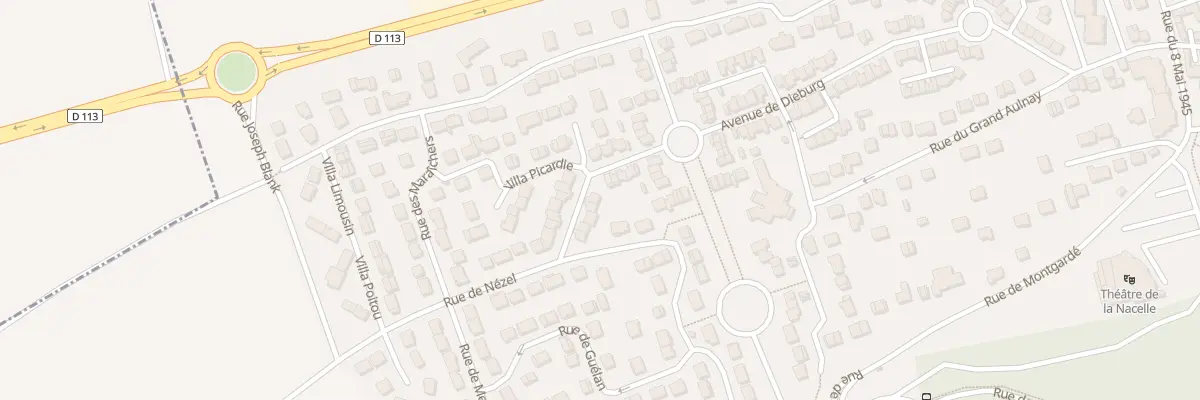 Plan du 7 Rue de Nézel à Aubergenville