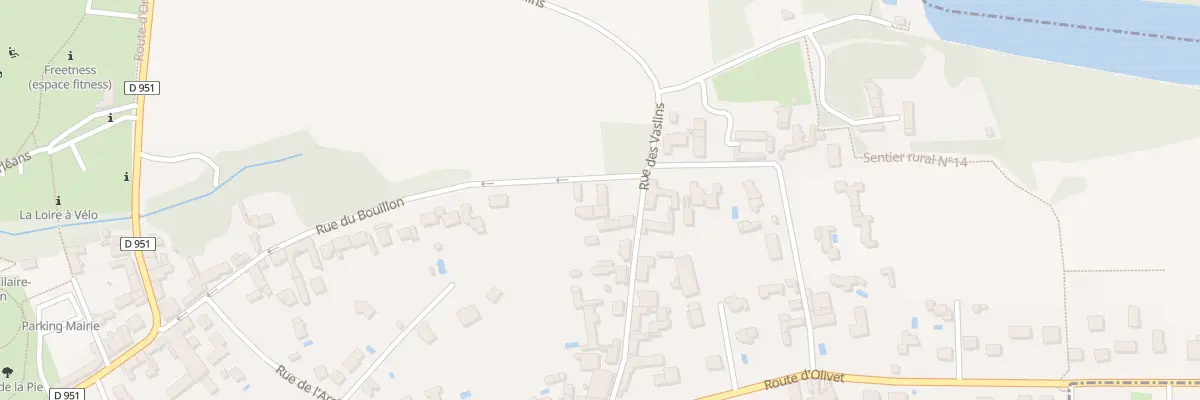 Plan du 376 Rue du Bouillon à Saint-Hilaire-Saint-Mesmin