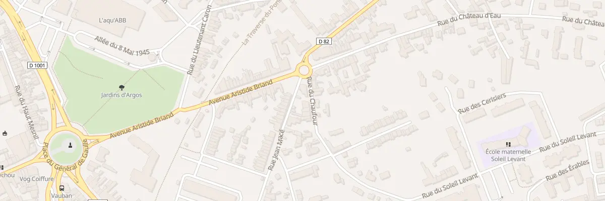 Plan du 2 Rue du Chaufour à Abbeville