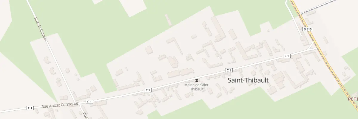 Plan du 30 Rue Anicet Corniquet à Saint-Thibault