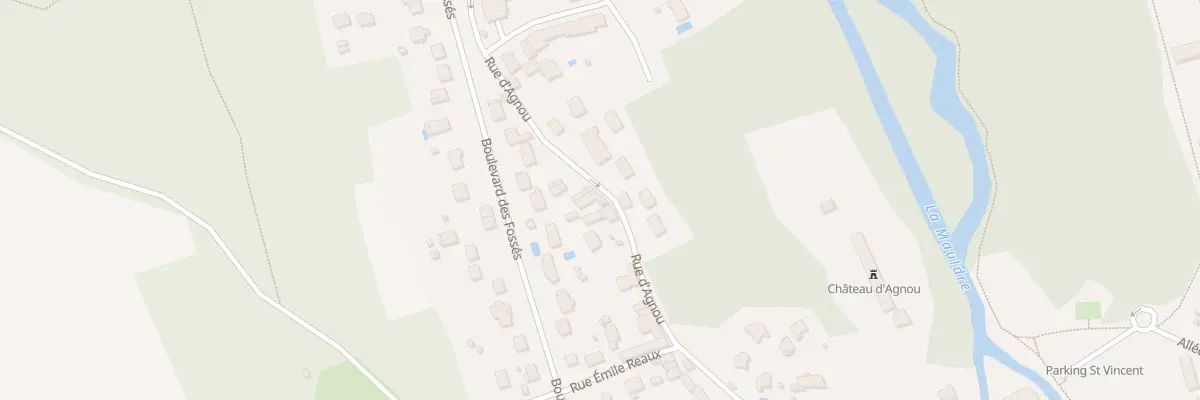 Plan du 23B Rue d’Agnou à Maule