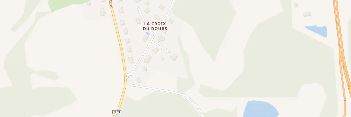 Plan du 10 La Croix du Doubs à Gimel-les-Cascades