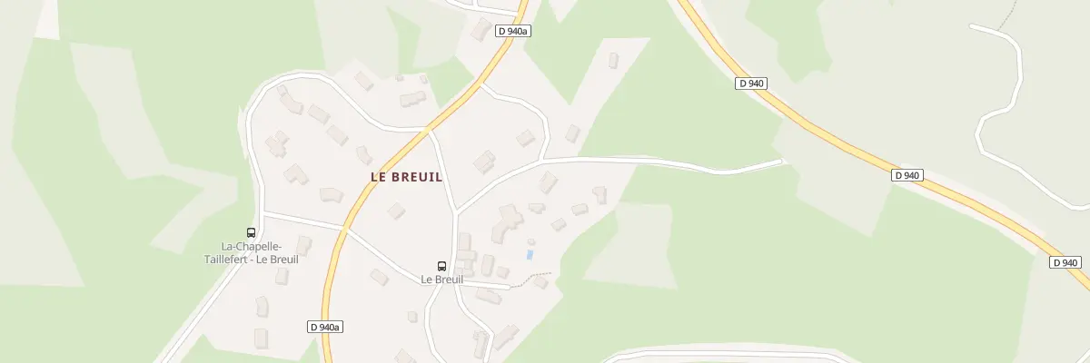 Plan du 6 Le Breuil à La Chapelle-Taillefert