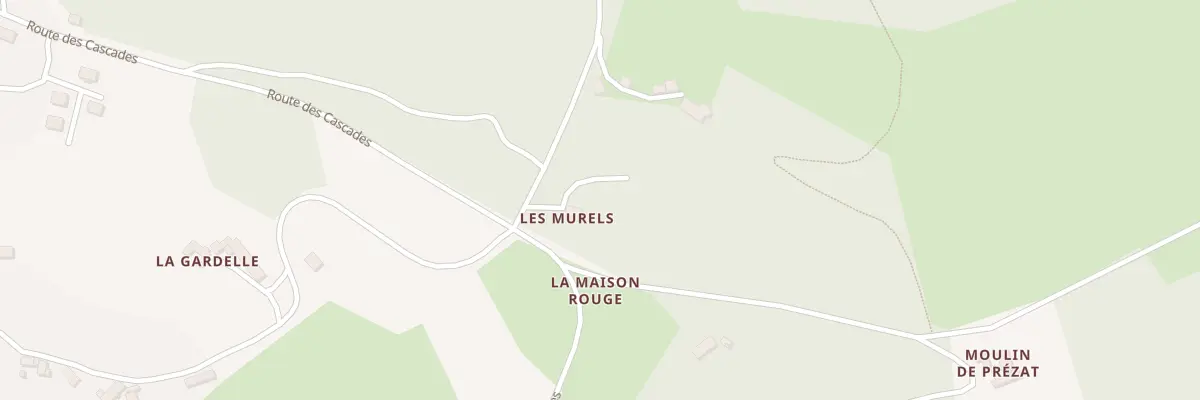 Plan du 2 Les Murels à Albussac