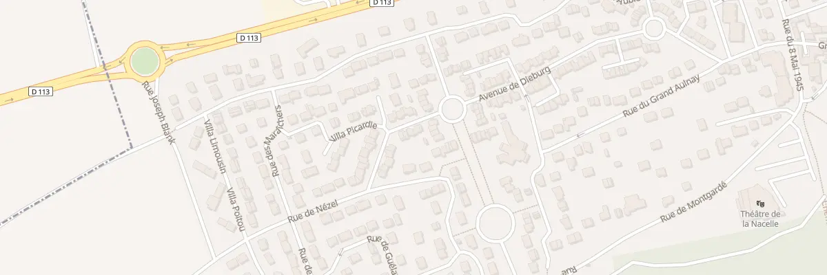 Plan du 3 Rue de Nézel à Aubergenville