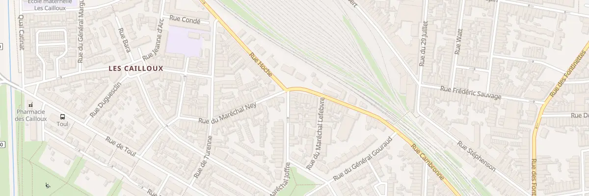 Plan du 3 Rue du Mal Lannes à Calais